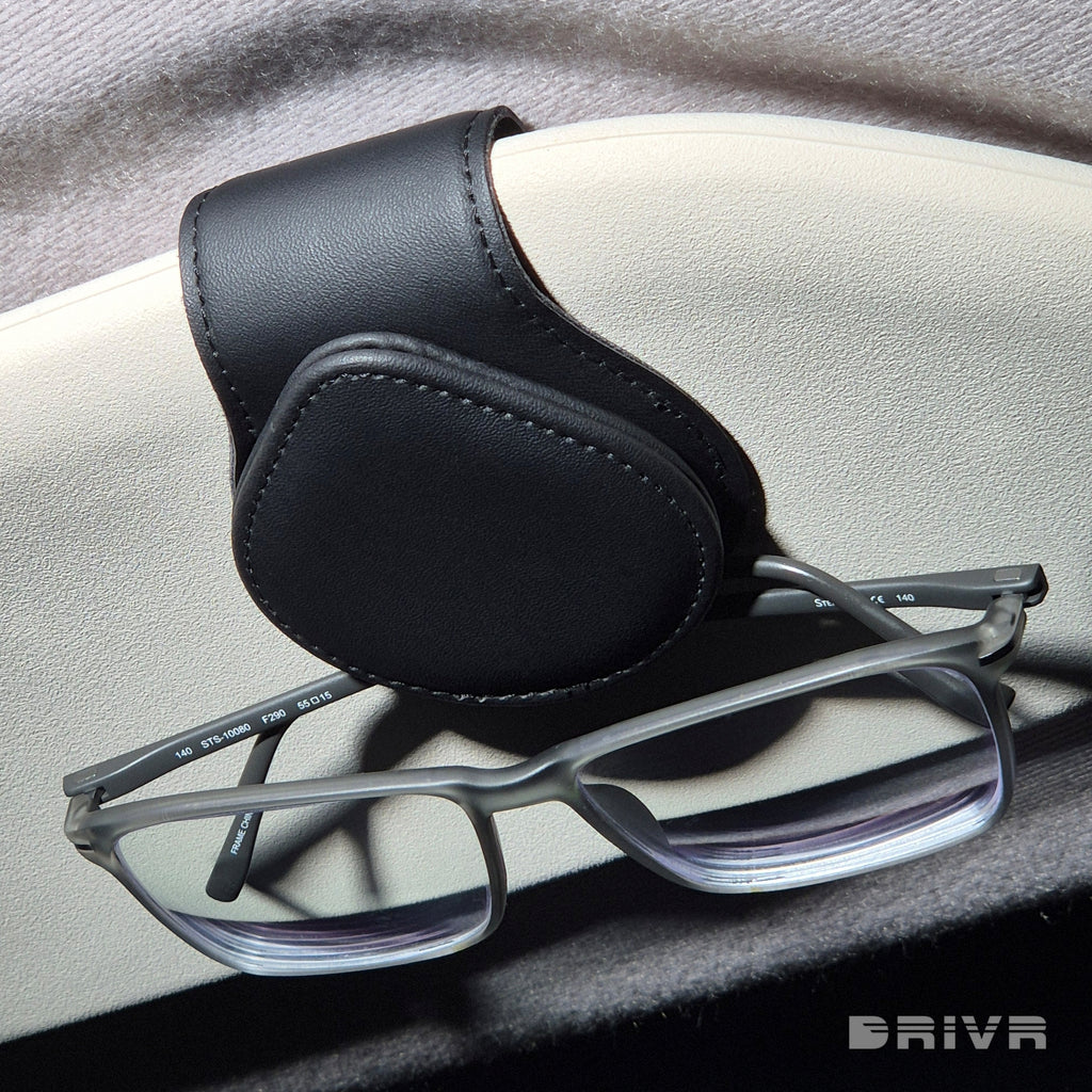 Porta Óculos Magnético Couro