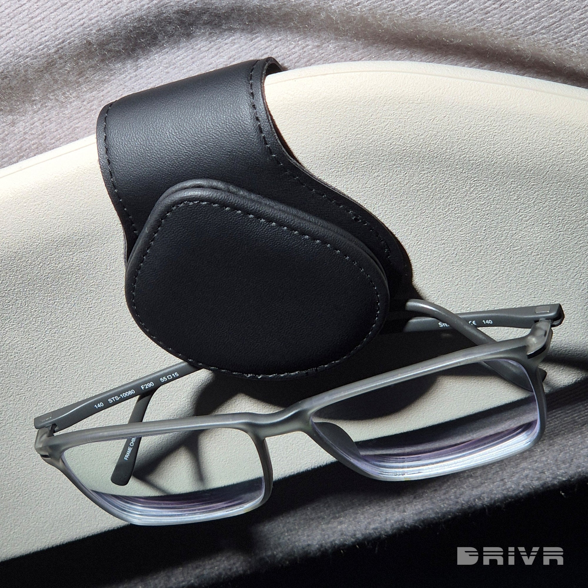 Porta Óculos Magnético Couro