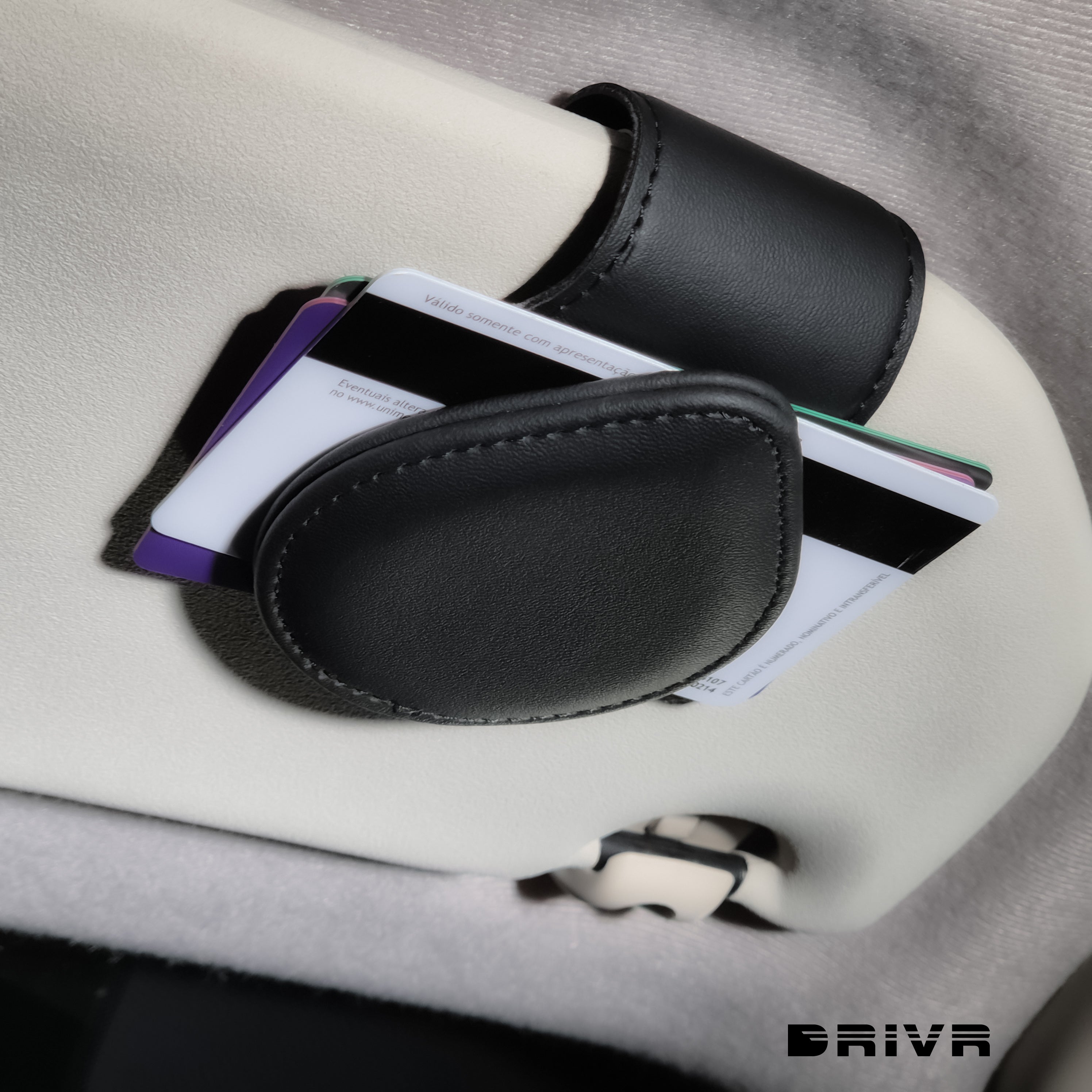 Porta Óculos Magnético Couro