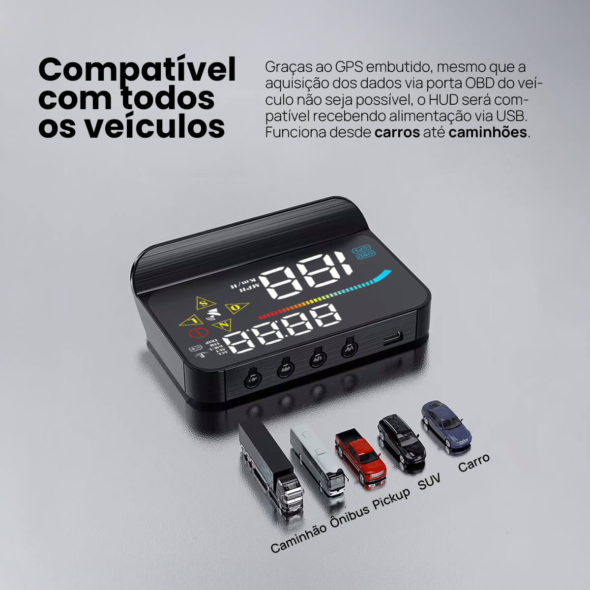 Head Up Display 4"