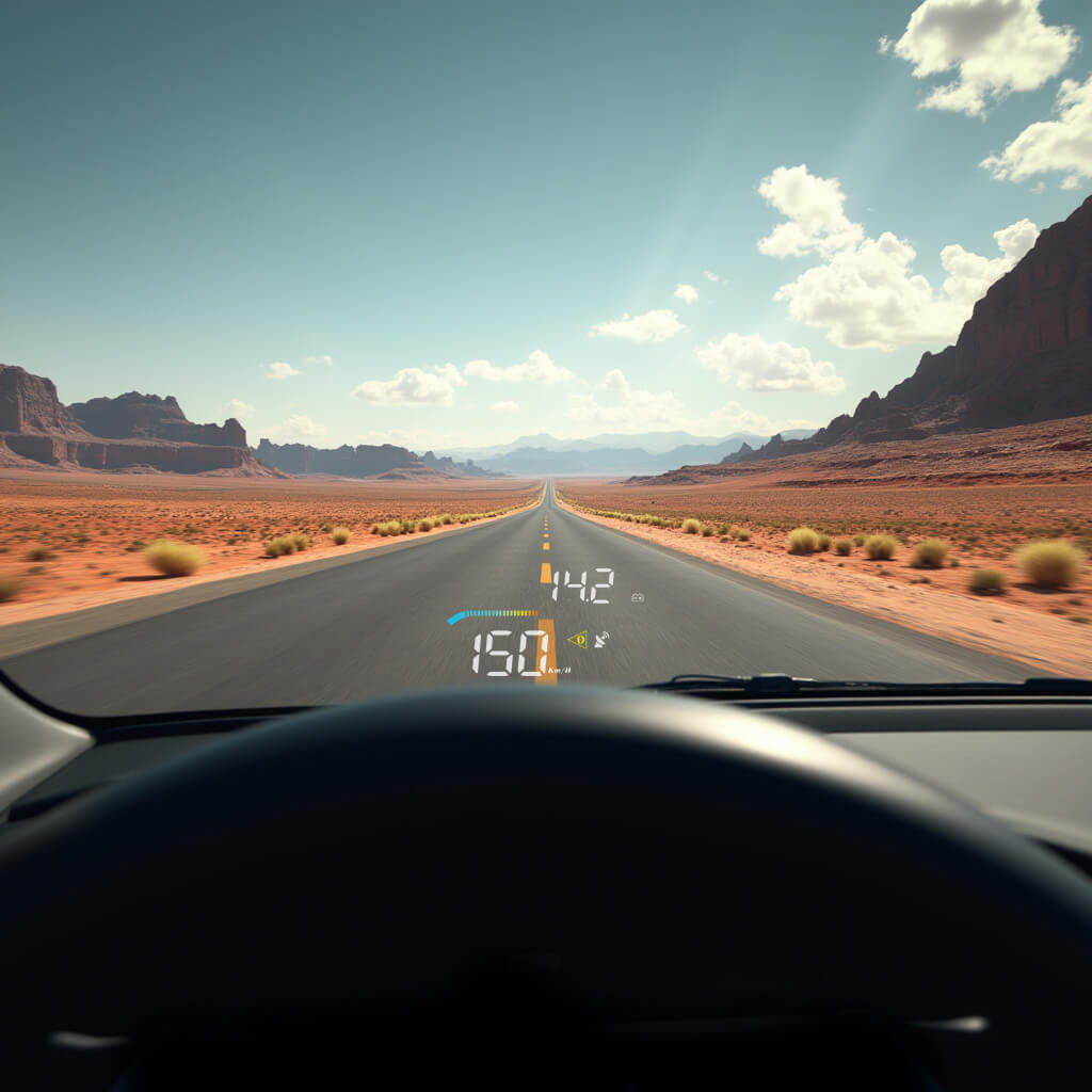 Head Up Display 4"
