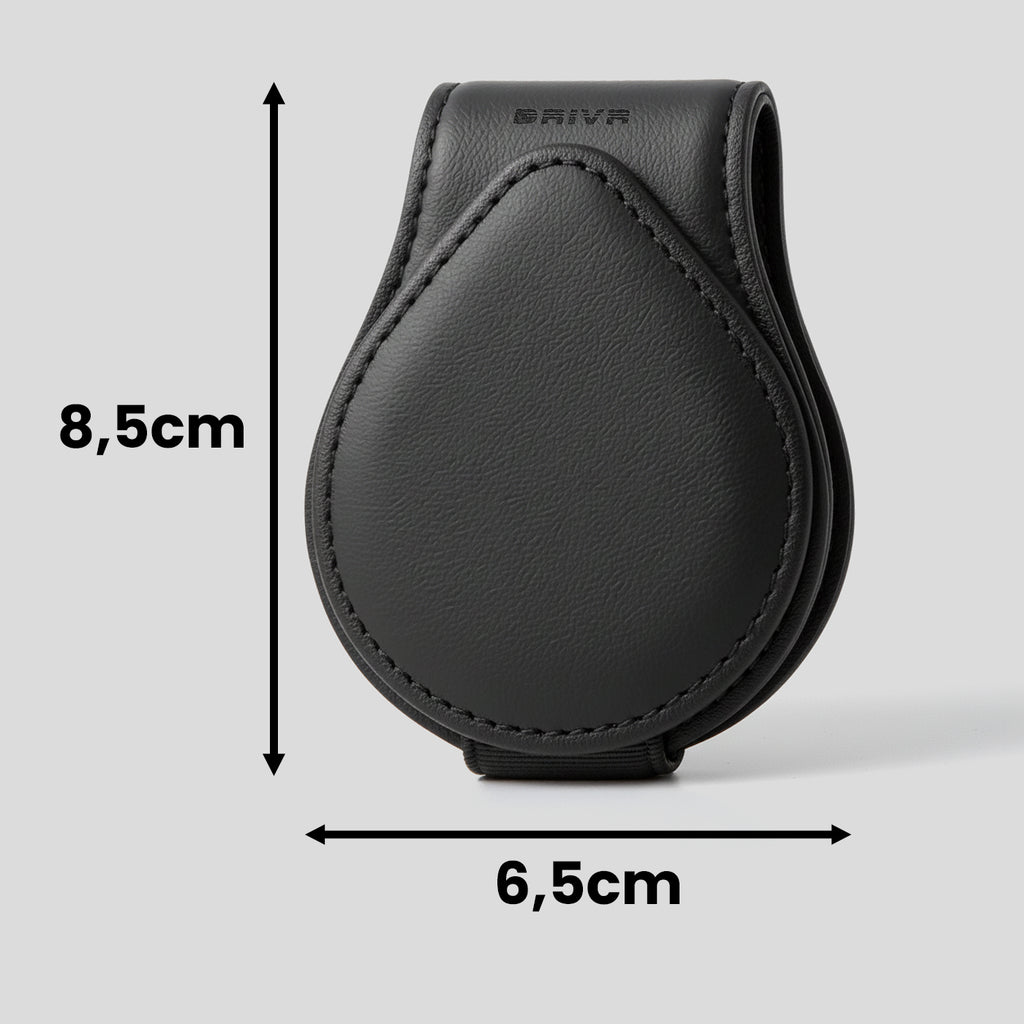 Porta Óculos Magnético Couro