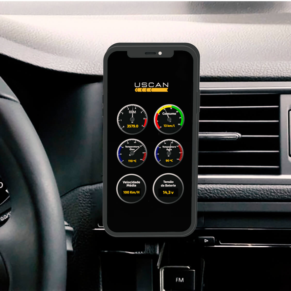 Scanner USCAN OBDII PRO