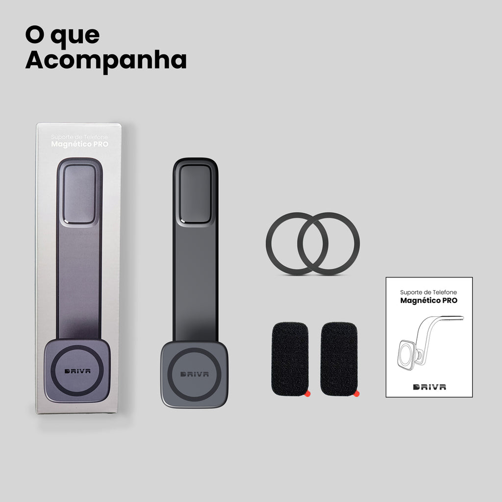 Suporte de Telefone Magnético 720º PRO