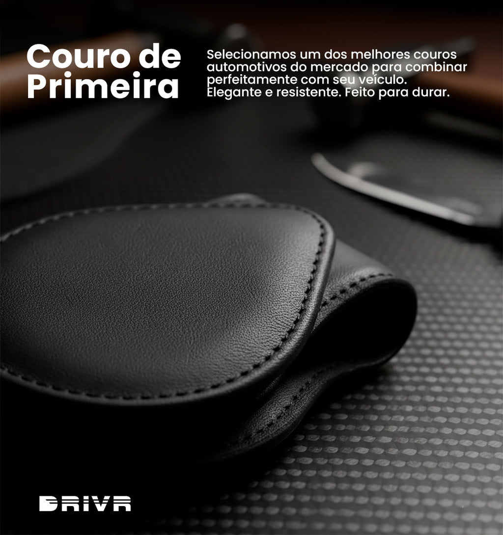 Porta Óculos Magnético Couro